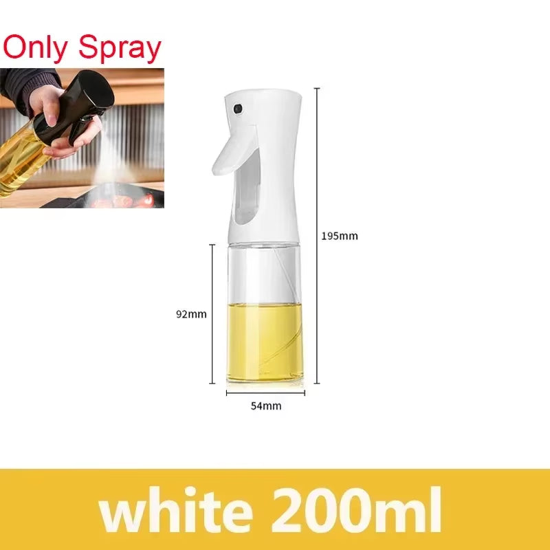 2 in 1 Pour Spray Sprayer Household Kitchen Oils Spray Cooking Olive Oil Dispenser Oil Baking Vinegar Soy Sauce Spray Container