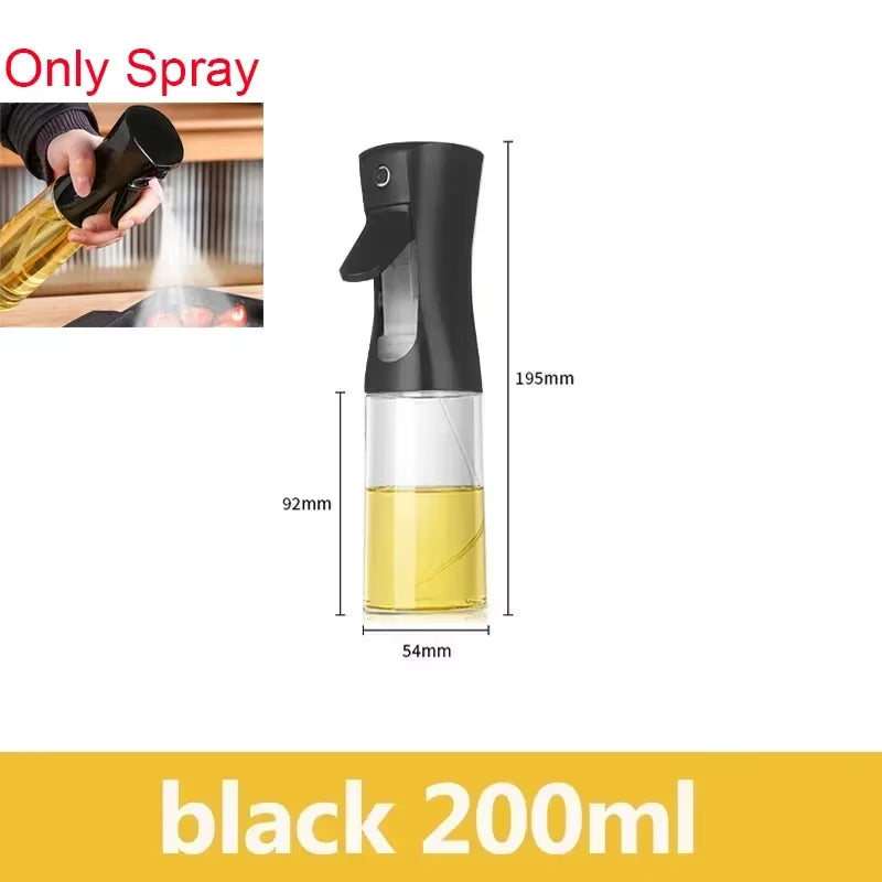 2 in 1 Pour Spray Sprayer Household Kitchen Oils Spray Cooking Olive Oil Dispenser Oil Baking Vinegar Soy Sauce Spray Container