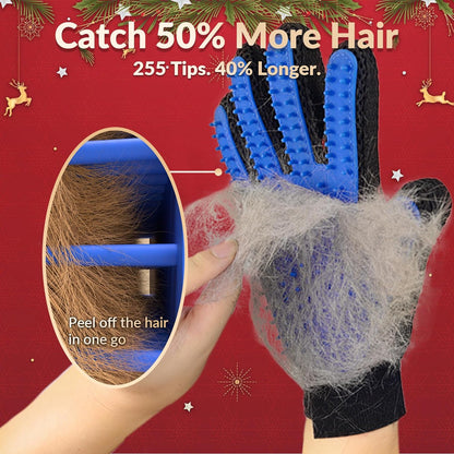 The Stress-Free Pet Grooming Gloves (2-in-1 Mittens) – For Gentle Shedding & Washing