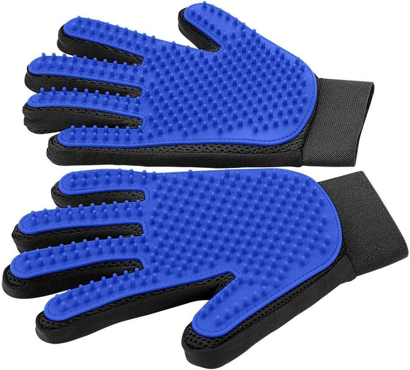 The Stress-Free Pet Grooming Gloves (2-in-1 Mittens) – For Gentle Shedding & Washing