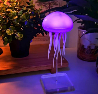 Jellyfish Mood Lamp – Relaxing LED Aquarium Light | Soothing Ocean Ambience for Home & Office